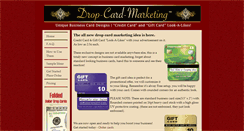 Desktop Screenshot of drop-card-marketing.com